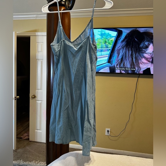 Alémais Sofie shirtdress in a blue fish print. - Picture 4 of 13